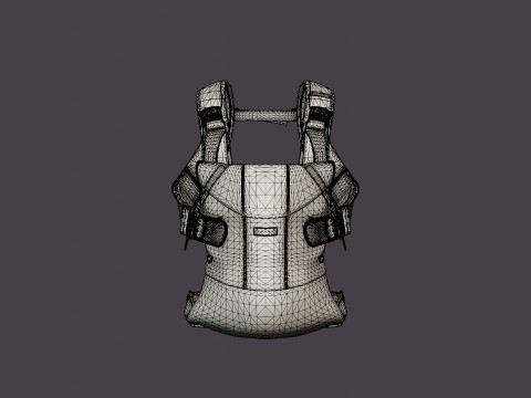 Baby carrier One Air 3D Model