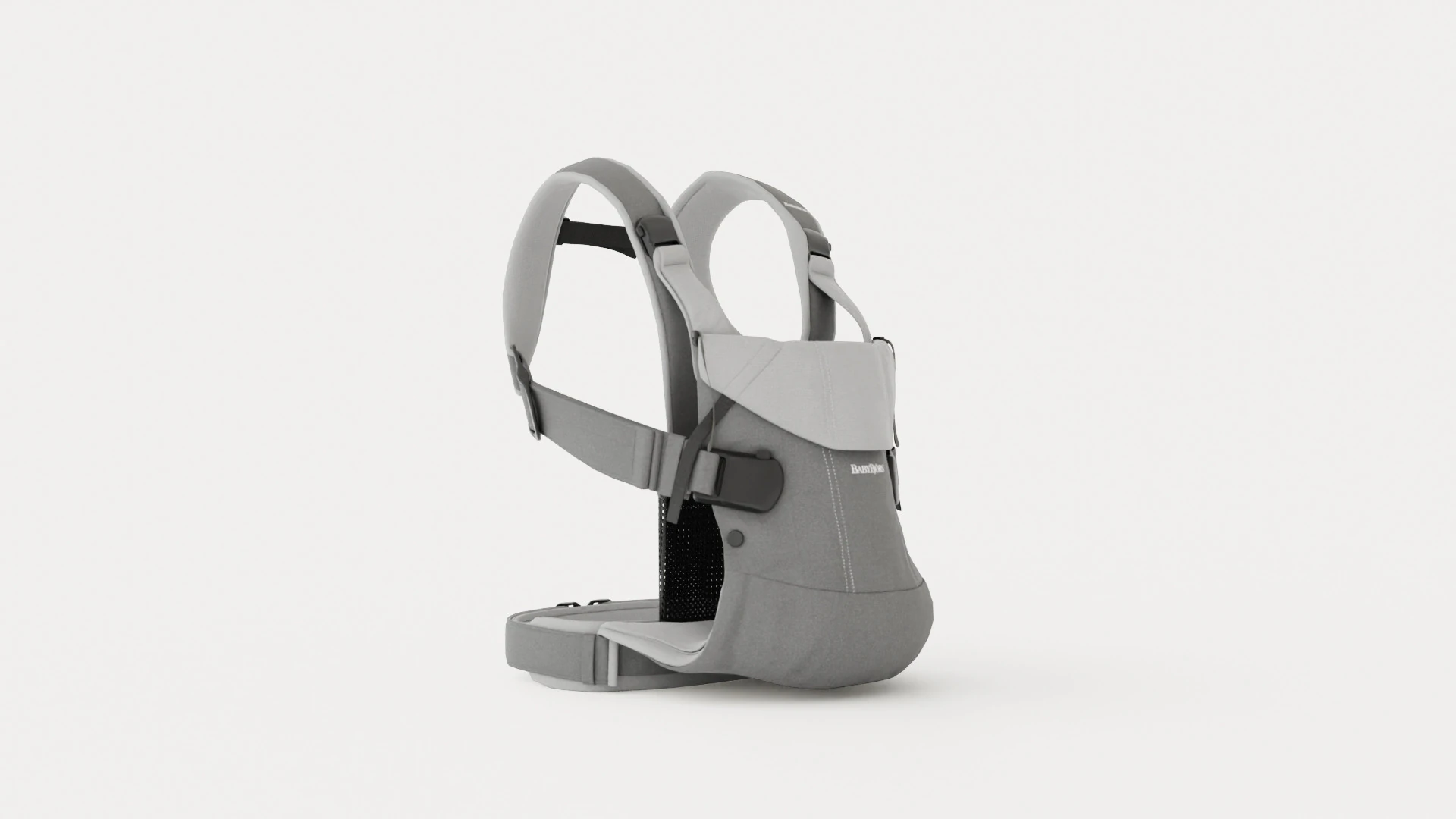 Baby carrier One 3D Model .c4d .max .obj .3ds .fbx .stl .blend 