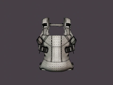 Baby carrier One 3D Model