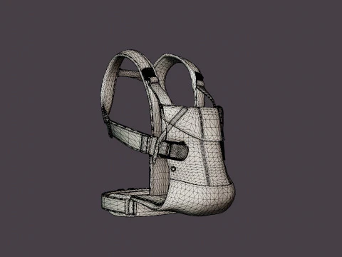 Baby carrier One 3D Model