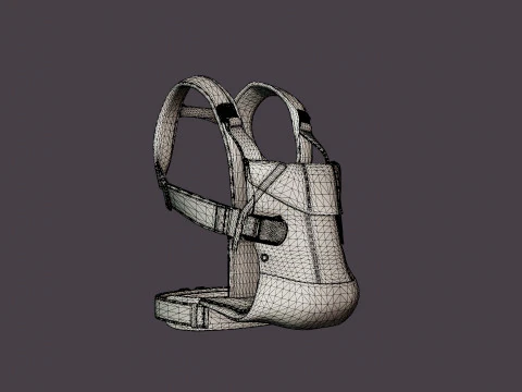 Baby carrier One 3D Model