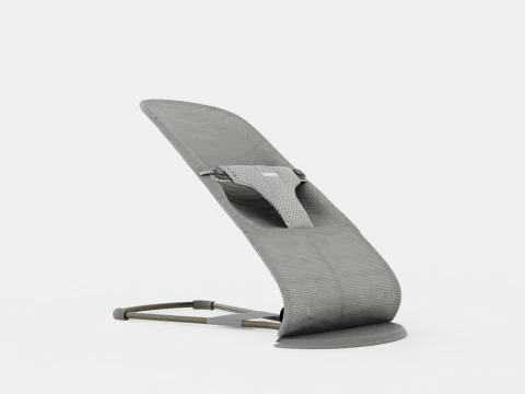 Kebahagiaan Pengasuh Bayi Model 3D