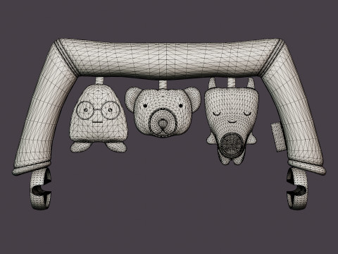 Toy for Babysitter 3D Model