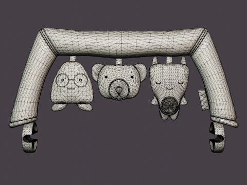 Toy for Babysitter 3D Model