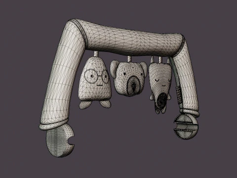 Toy for Babysitter 3D Model