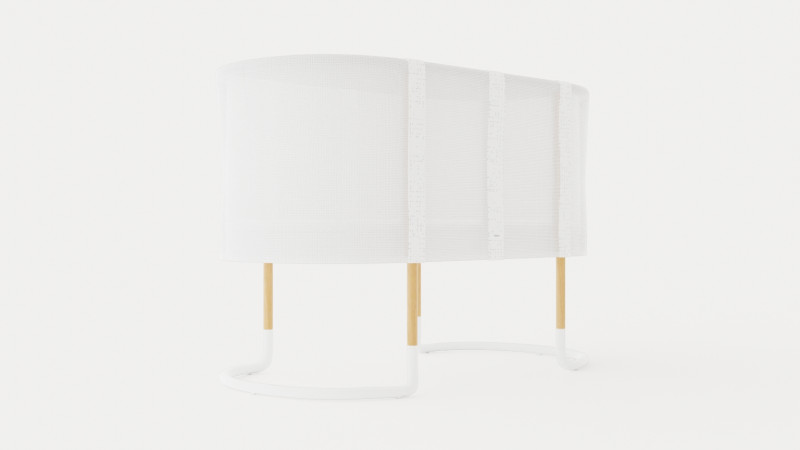 Baby bed Modello 3D .c4d .max .obj .3ds .fbx .stl .blend 