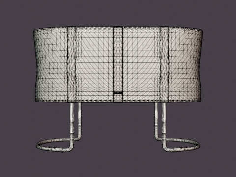 Baby bed Modello 3D