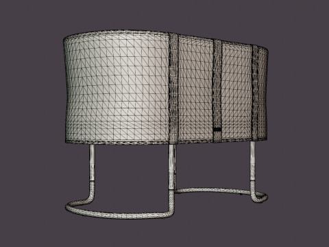 Baby bed Modello 3D