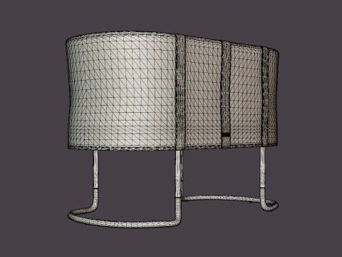 ベビーベッド 3Dモデル