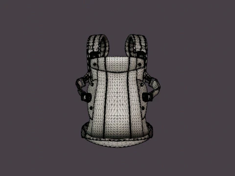 Baby carrier Harmony 3D Model
