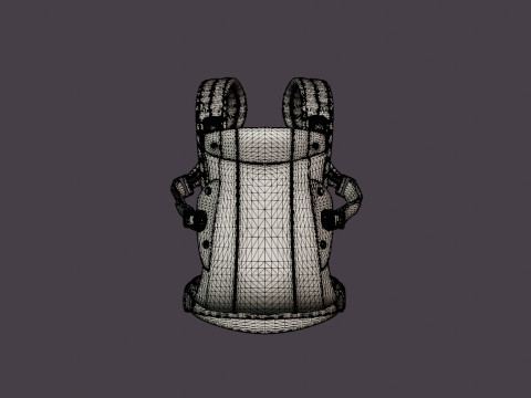 Baby carrier Harmony 3D-Modell