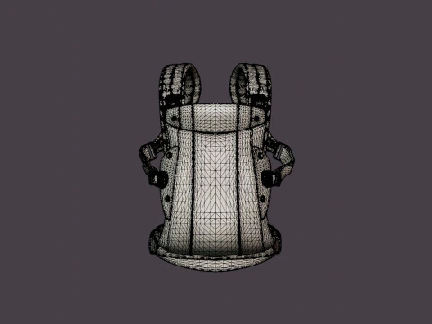 Baby carrier Harmony 3D Model