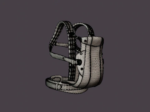 Baby carrier Harmony 3D Model