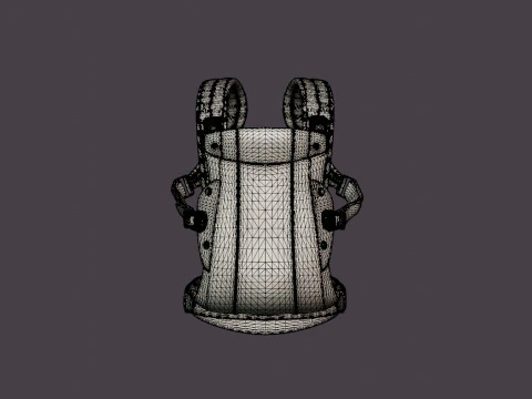Baby carrier Harmony 3D Model