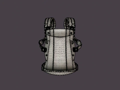 Baby carrier Harmony 3D Model