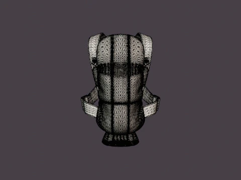 Baby carrier Mini 3D Model