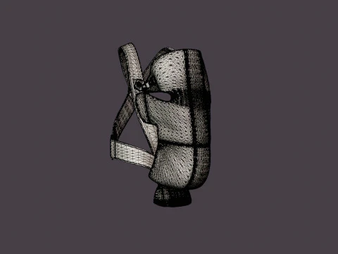 Baby carrier Mini 3D Model