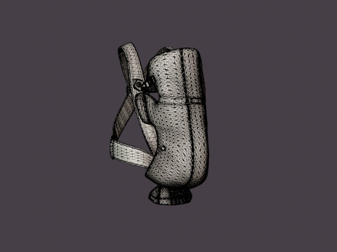 Baby carrier Mini 3D Model