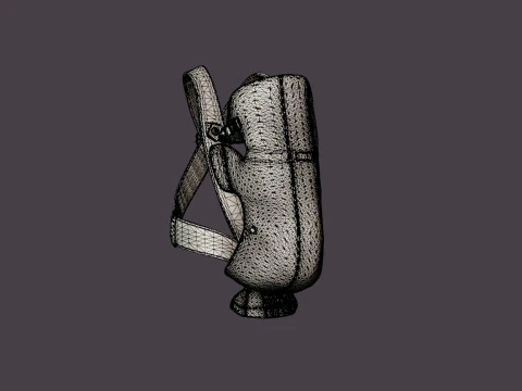 Baby carrier Mini 3D Model