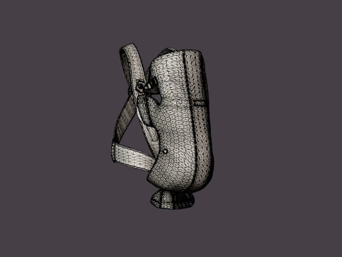 Baby carrier Mini 3D Model