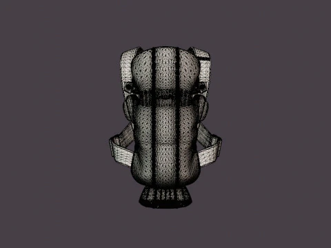 Baby carrier Mini 3D Model