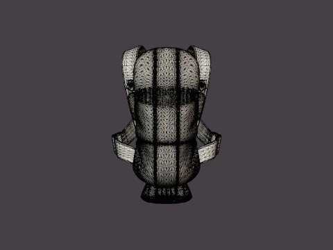 Baby carrier Mini 3D Model