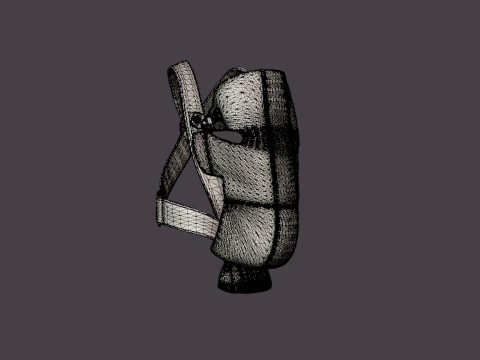 Baby carrier Mini 3D Model