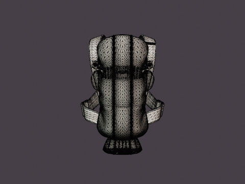 Baby carrier Mini 3D Model