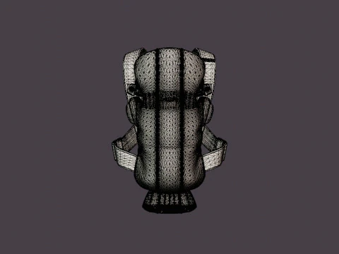 Baby carrier Mini 3D Model