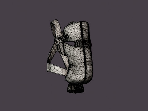 Baby carrier Mini 3D Model
