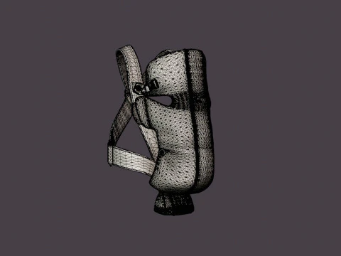 Baby carrier Mini 3D Model