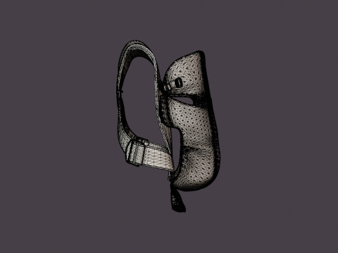 Baby carrier Mini 3D Model