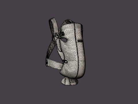 Baby carrier Mini 3D Model
