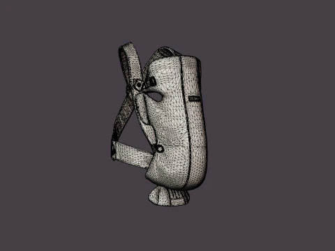 Baby carrier Mini 3D Model