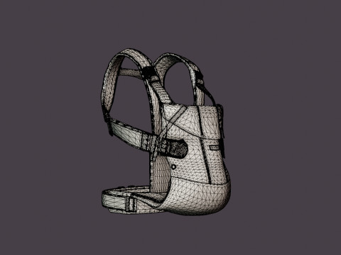 Baby carrier One Air Modelo 3D
