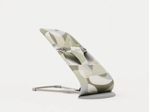 Błogość opiekunki do dziecka Model 3D