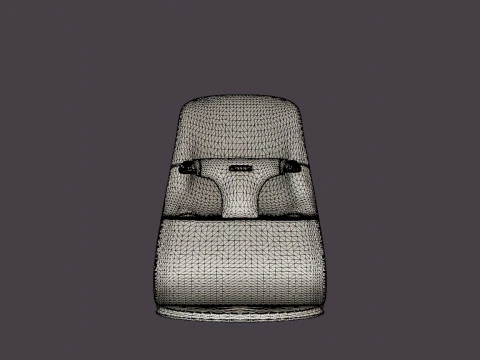 Bab&aacute; Felicidade Modelo 3D