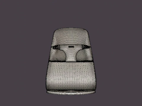 Bab&aacute; Felicidade Modelo 3D