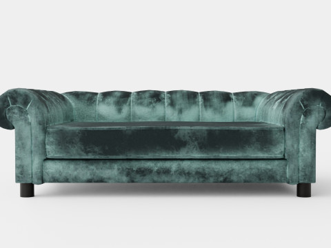 Dog Sofa EHP Sullivan Sofa Green 3Dモデル