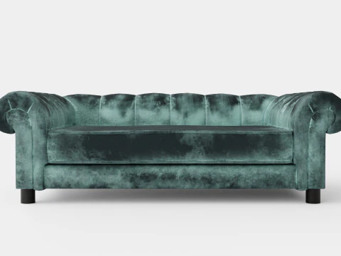 Canap&eacute; pour chien EHP Sullivan Canap&eacute; Vert Modèle 3D