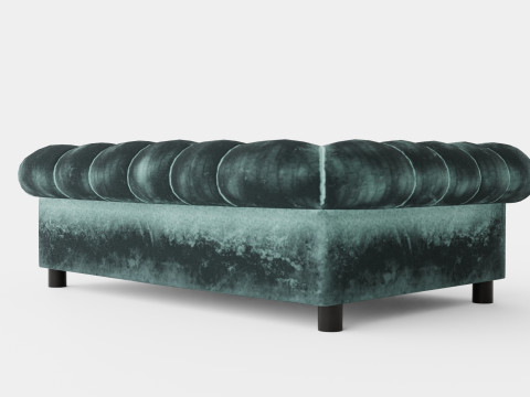 Dog Sofa EHP Sullivan Sofa Green 3D Model