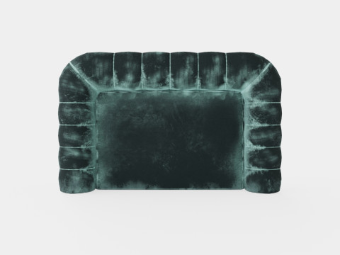 Dog Sofa EHP Sullivan Sofa Green 3D Model