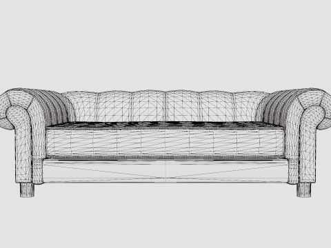 Dog Sofa EHP Sullivan Sofa Green 3D Model