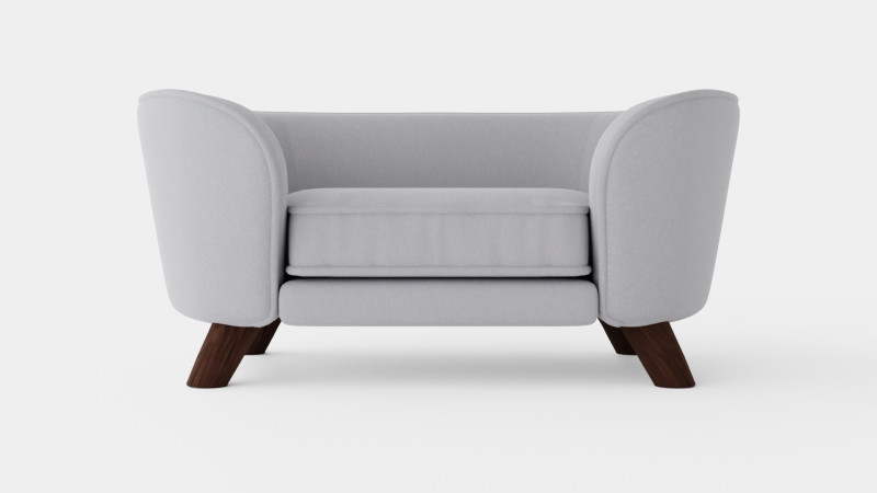 Dog Sofa EHP Roomy Sofa - Gray Modelo 3D .c4d .max .obj .3ds .fbx .stl .blend 