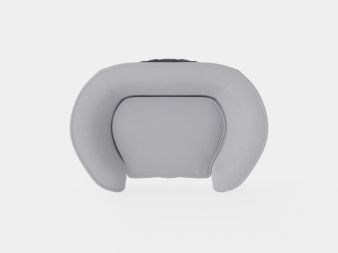 Dog Sofa EHP Roomy Sofa - Gray Modelo 3D
