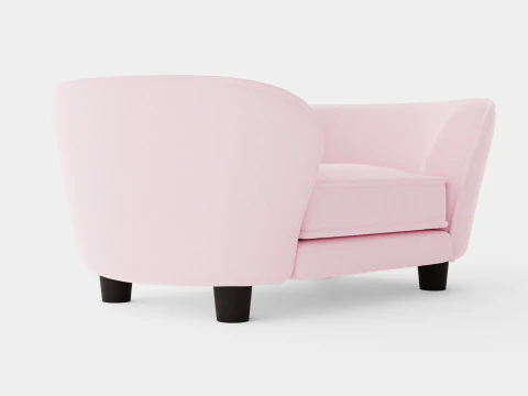 Dog Sofa EHP Coco Sofa - Pink 3D Model