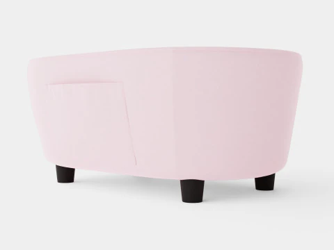 Dog Sofa EHP Coco Sofa - Pink 3D Model