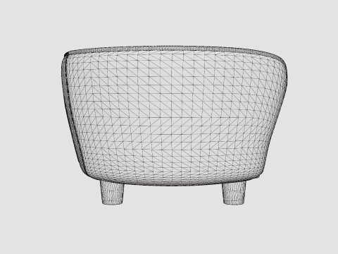 Dog Sofa EHP Coco Sofa - Pink 3D मॉडल
