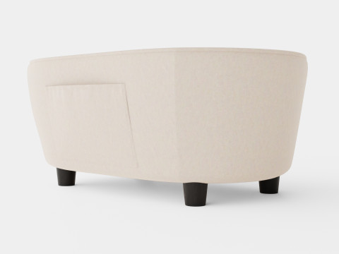 Dog Sofa EHP Coco Sofa - Stone Model 3D