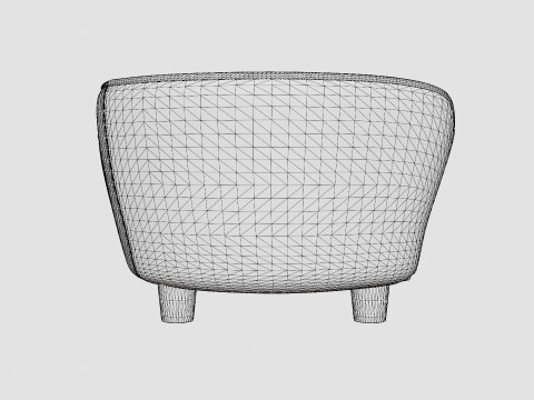 Dog Sofa EHP Coco Sofa - Stone Model 3D